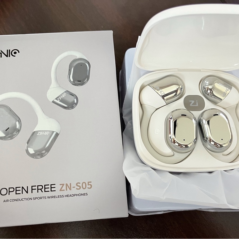 ZNIQ ZN-S05 Wireless Bluetooth Headphones - White